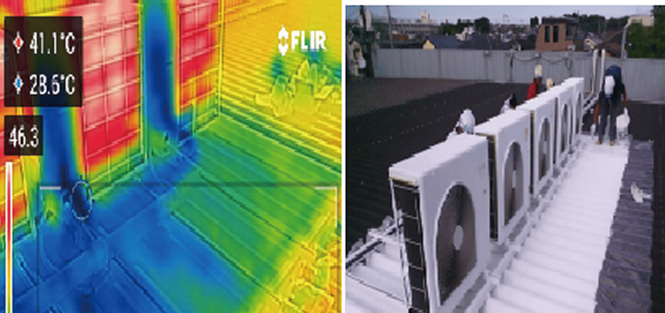20年遮熱ポリウレア ＋ 断熱